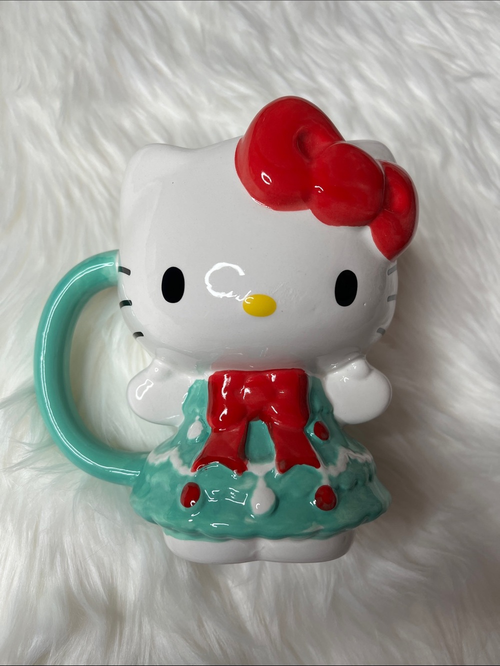 SANRIO | Hello Kitty Christmas Tree Dress Mug | NEW